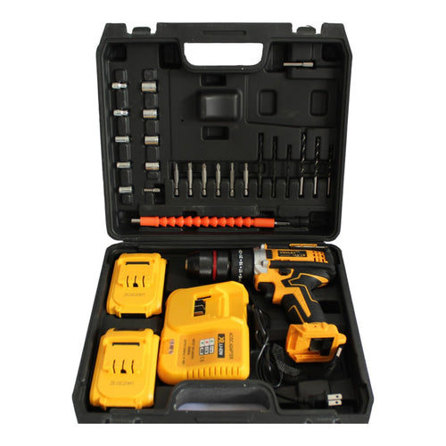 KIT DE TALADRO 2 BATERIAS