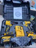 KIT DE TALADRO Y ATORNILLADOR INALAMBRICO DOTVIX 2 BATERIAS DE 128V