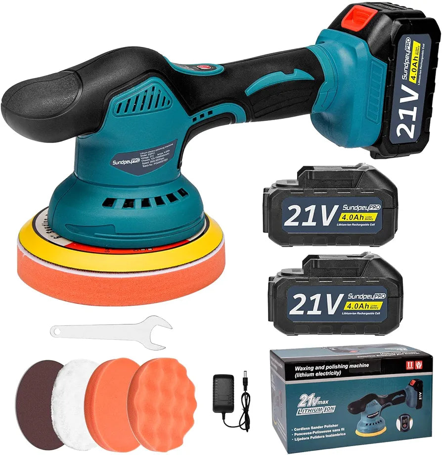 PULIDORA / PULISHING PARA CARROS AM-404 DE 2 BATERIAS 48V